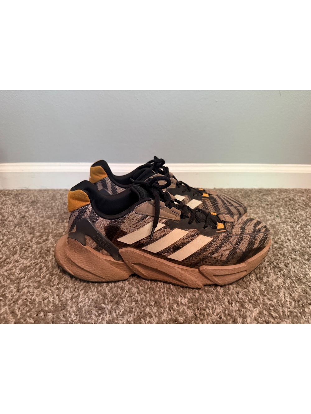 Adidas Jetboost Tiger Stripe Sneakers Men’s 10.5